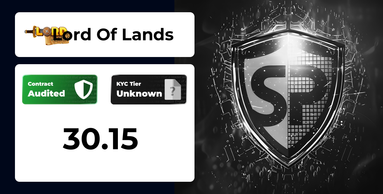Lord Of Lands | SolidProof TrustNet