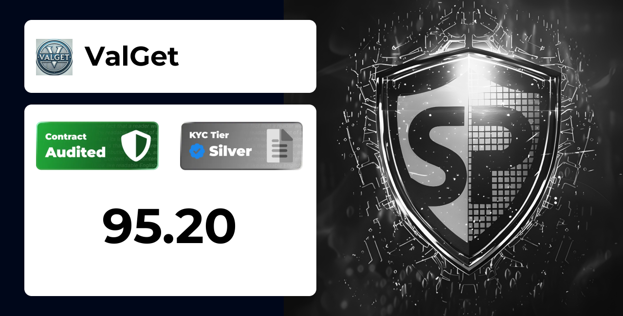 ValGet | SolidProof TrustNet