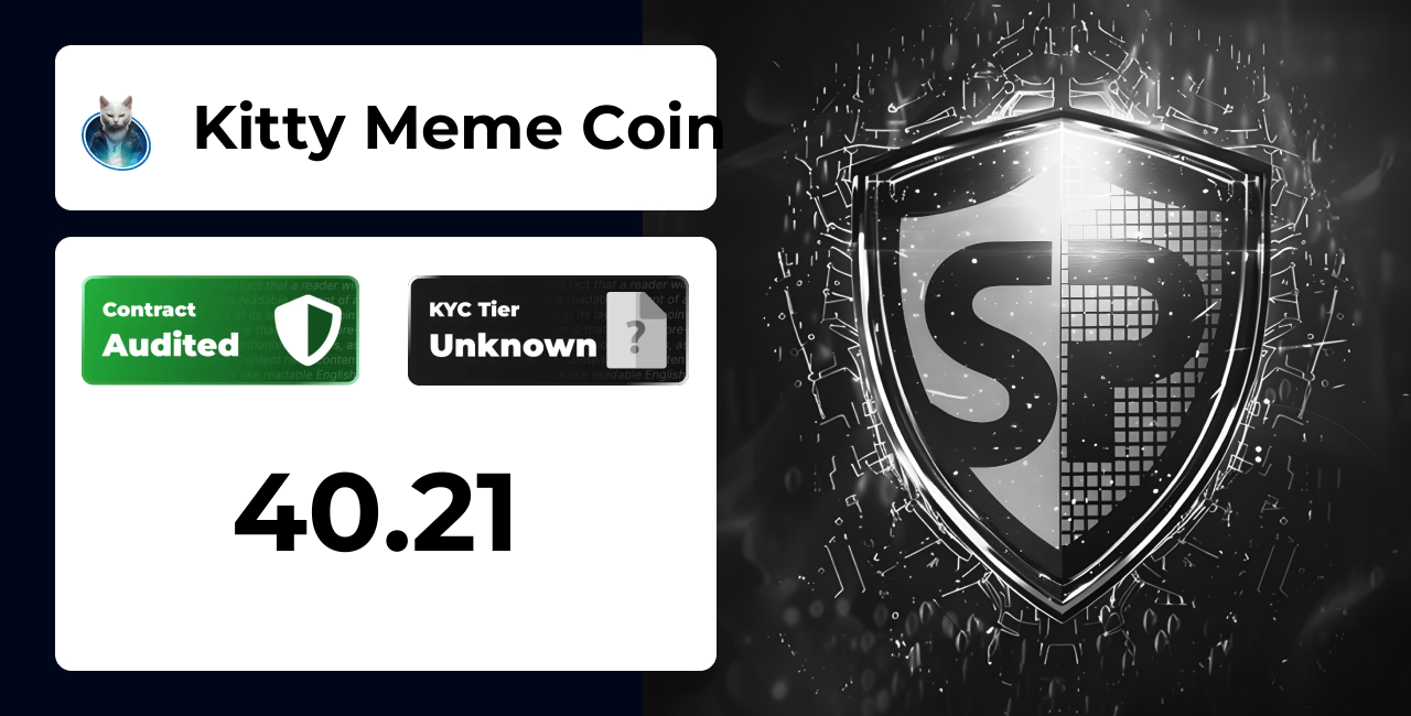 Kitty Meme Coin | SolidProof TrustNet
