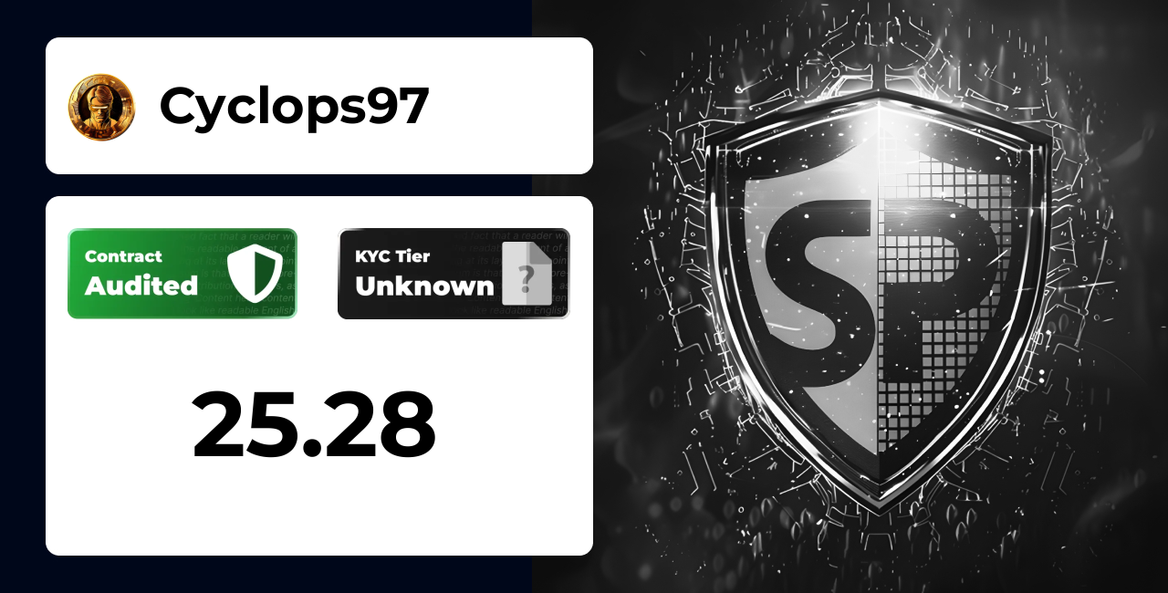 Cyclops97 | SolidProof TrustNet
