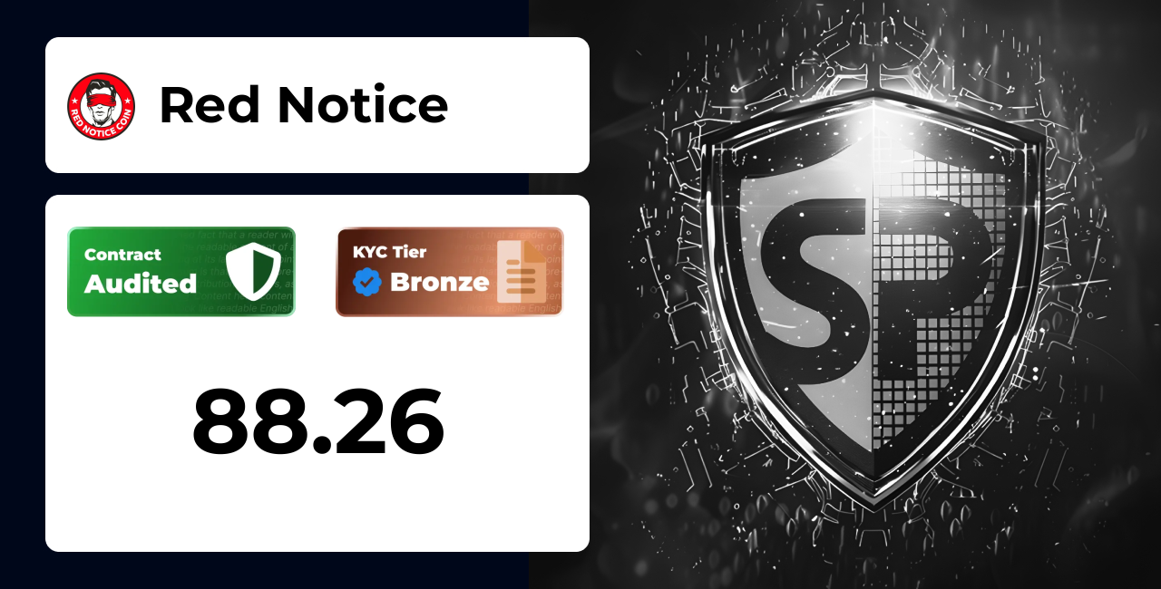 Red Notice | SolidProof TrustNet