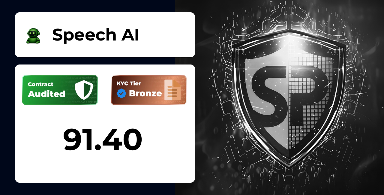 Speech AI | SolidProof TrustNet