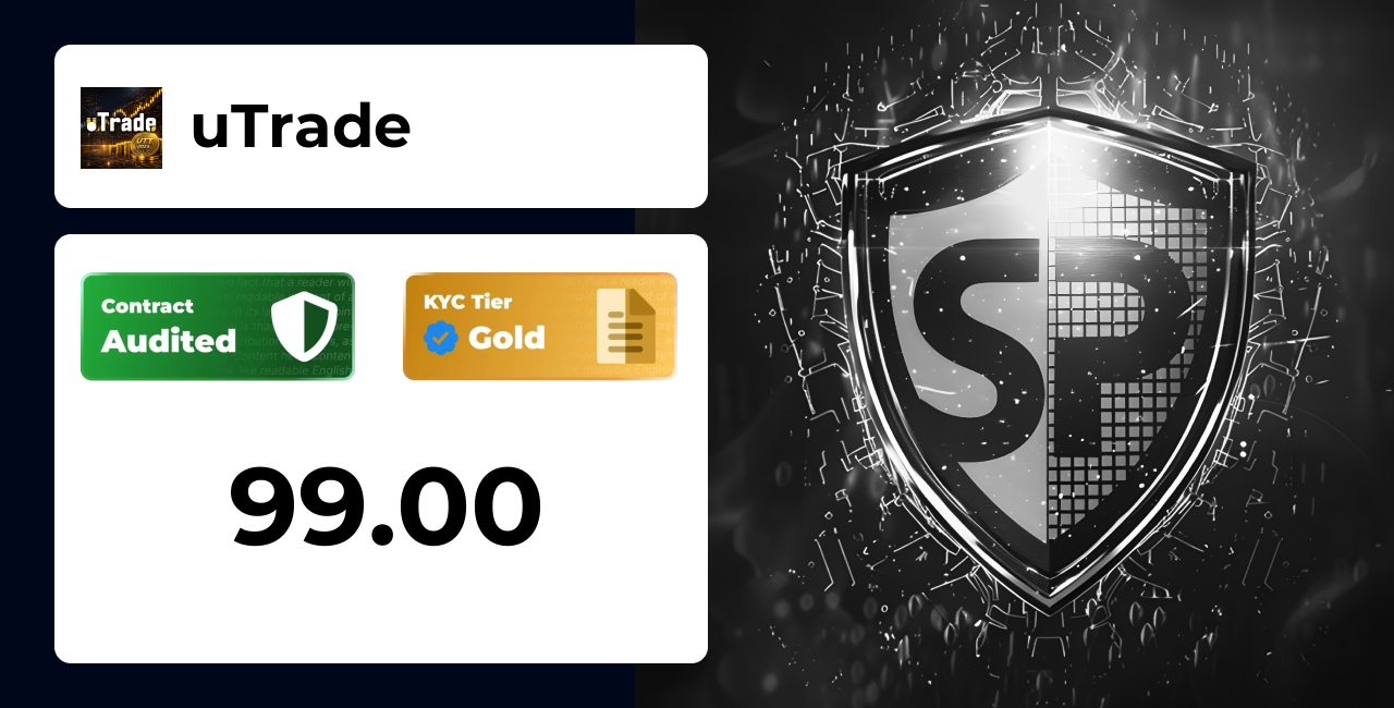 uTrade | SolidProof TrustNet