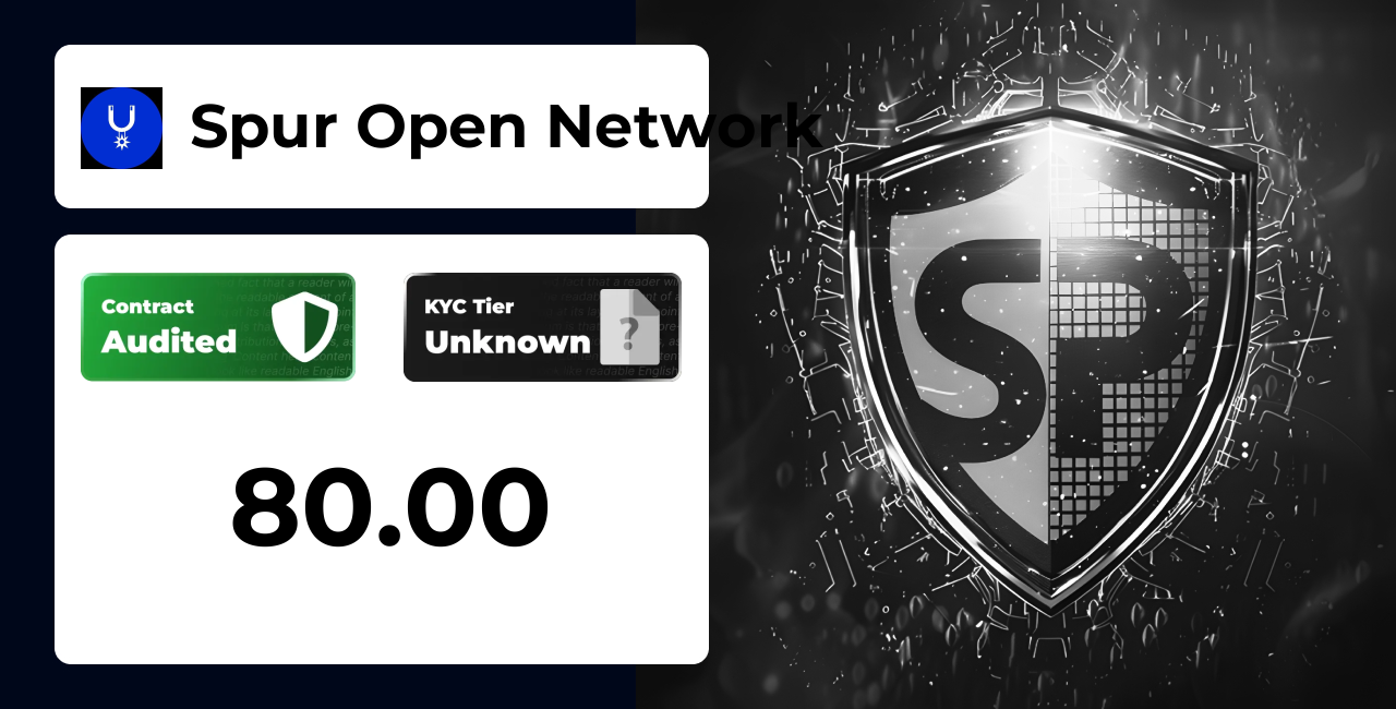 Spur Open Network | SolidProof TrustNet