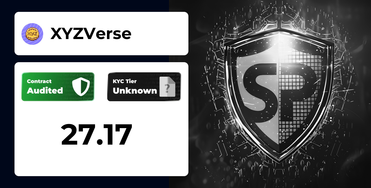 XYZVerse | SolidProof TrustNet
