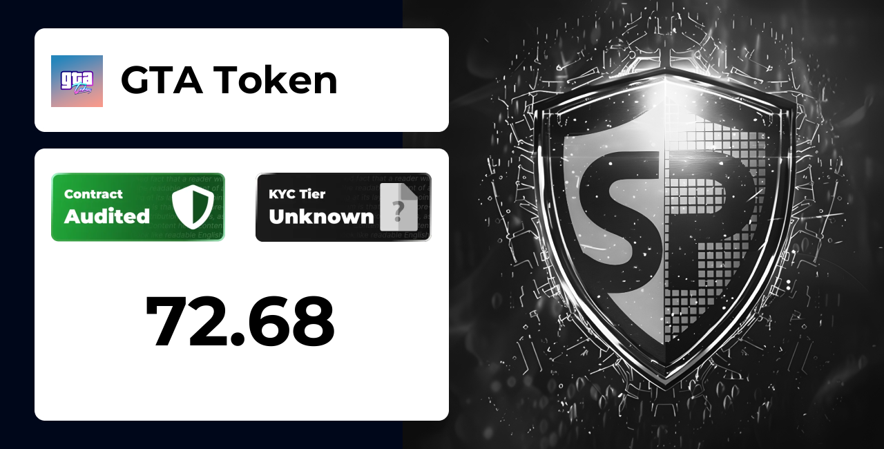 GTA Token | SolidProof TrustNet