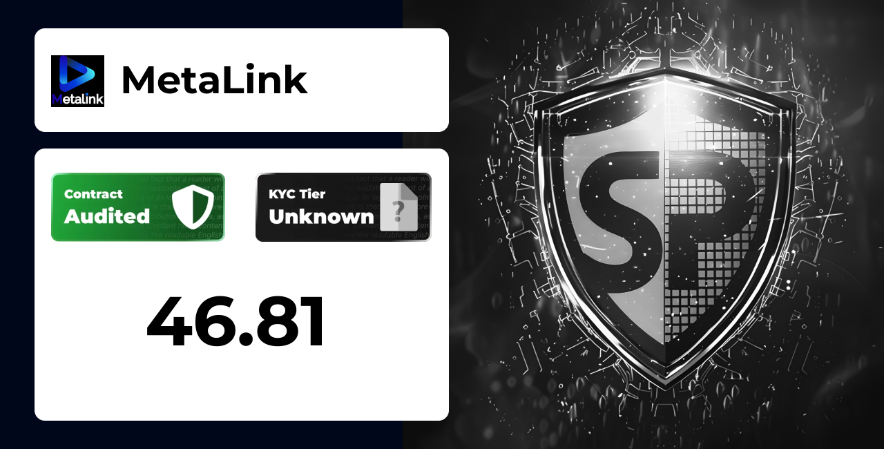 MetaLink | SolidProof TrustNet