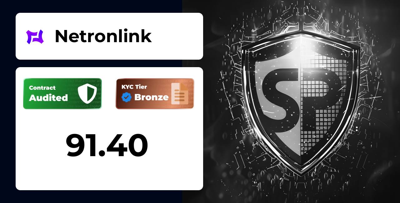 Netronlink | SolidProof TrustNet