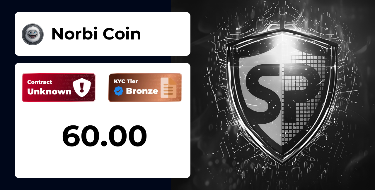 Norbi Coin | SolidProof TrustNet