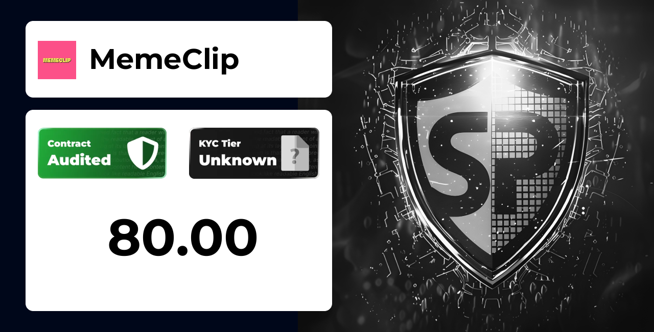 MemeClip | SolidProof TrustNet