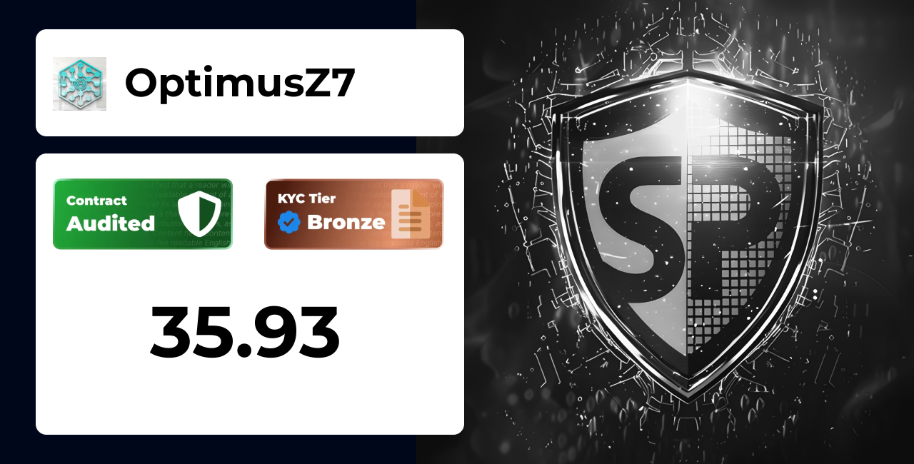 OptimusZ7 | SolidProof TrustNet