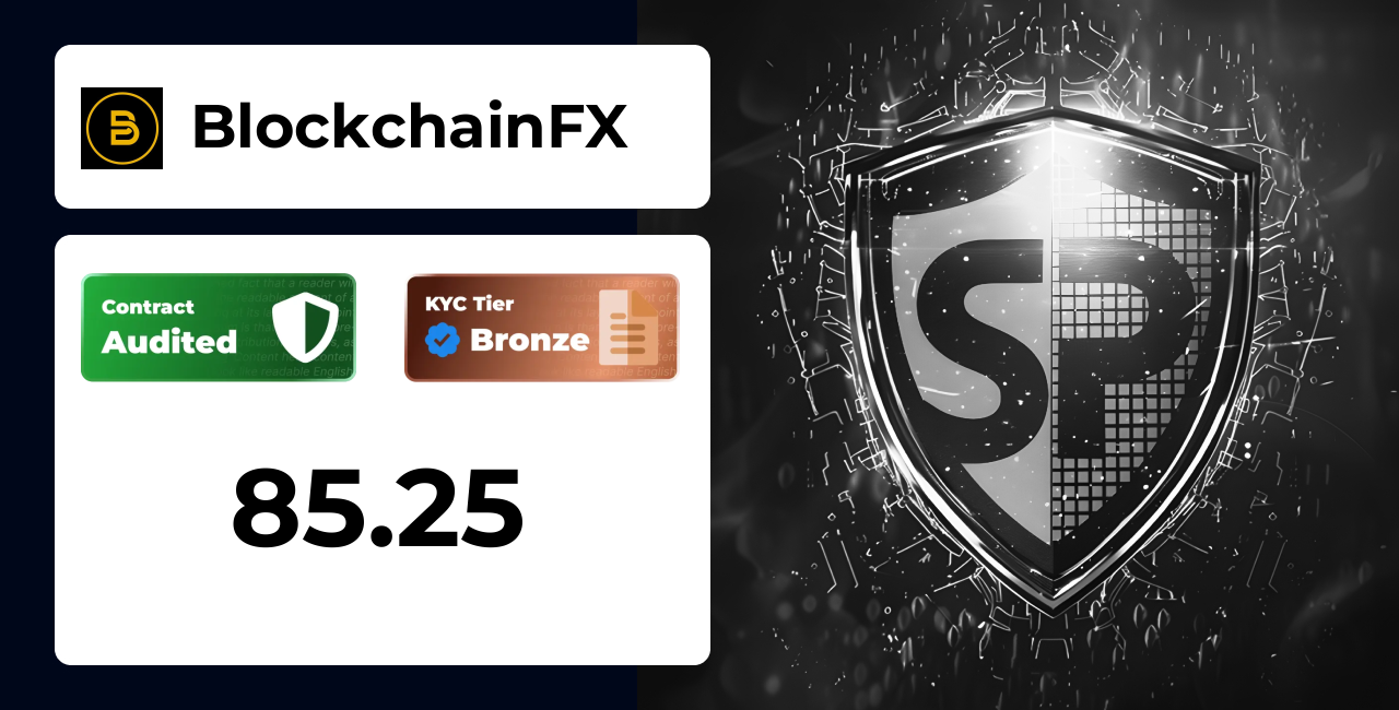 BlockchainFX | SolidProof TrustNet