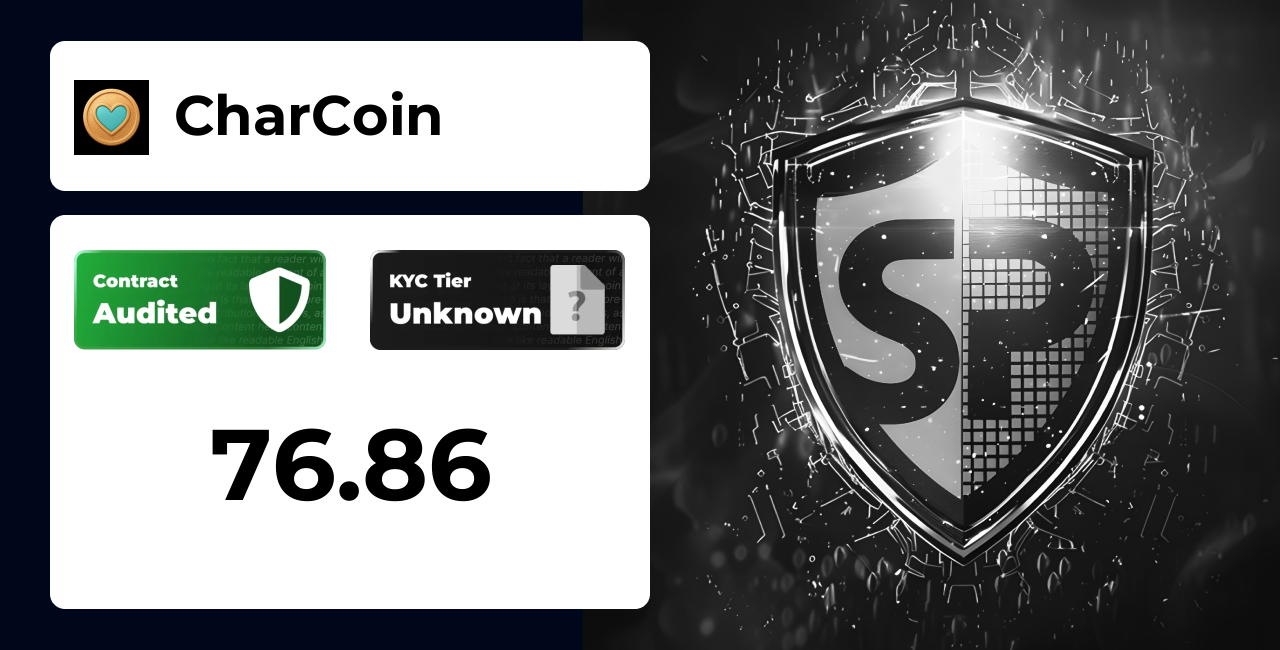 CharCoin | SolidProof TrustNet