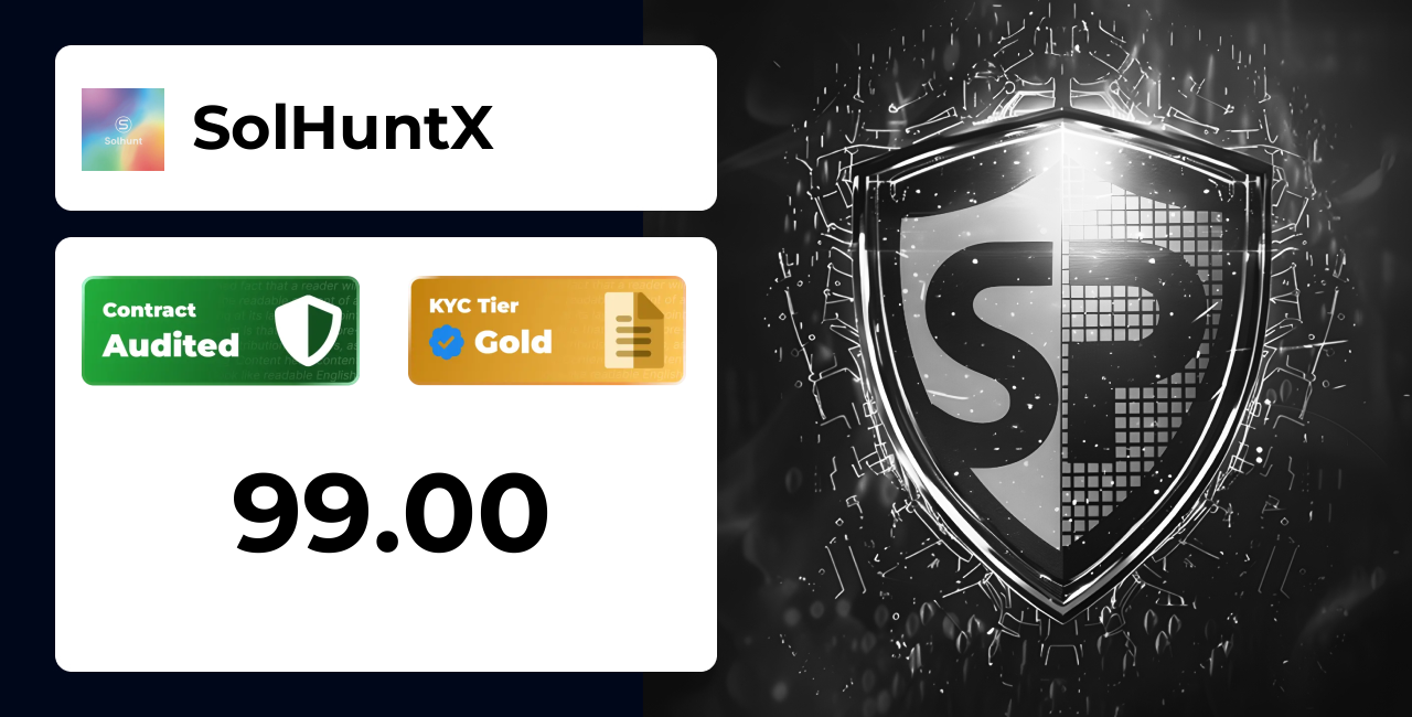 SolHuntX | SolidProof TrustNet