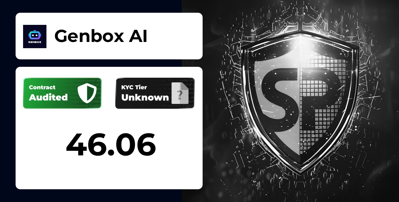 Genbox AI | SolidProof TrustNet