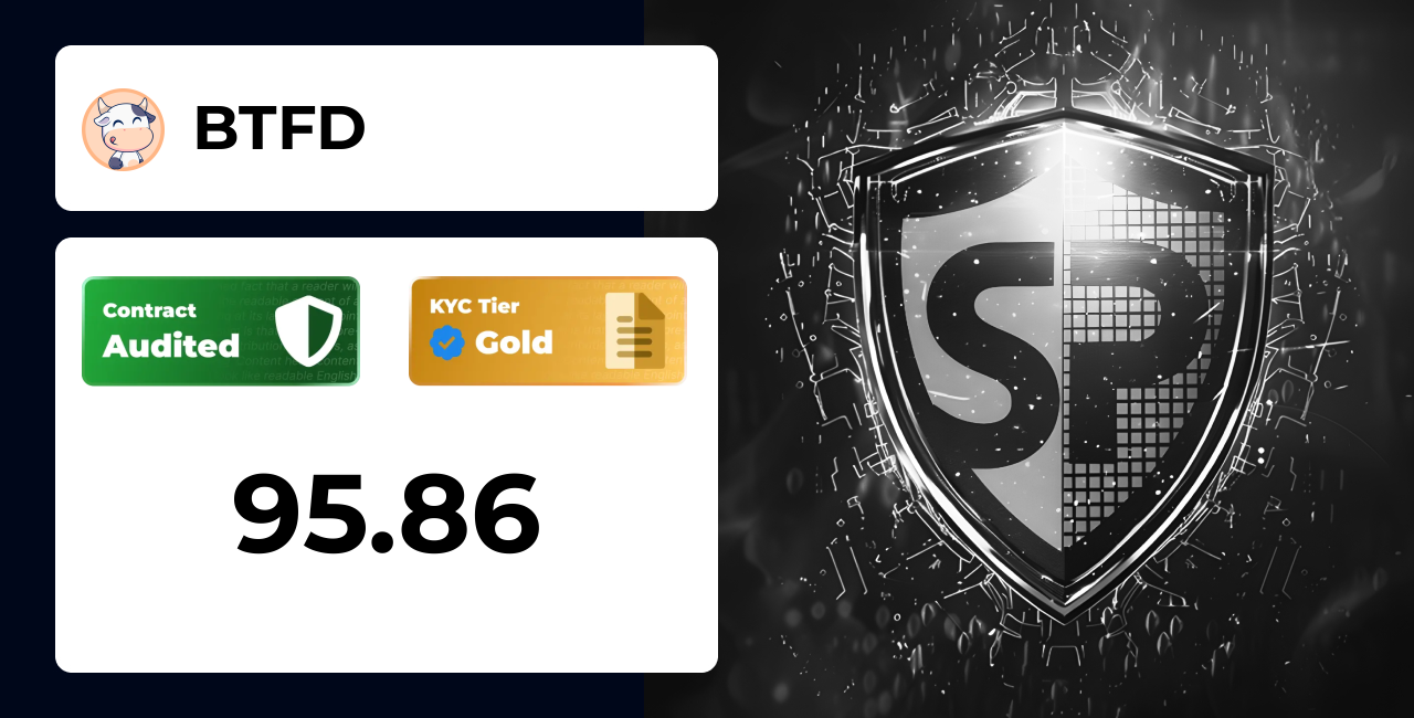 BTFD | SolidProof TrustNet