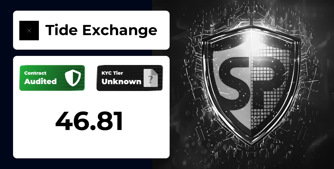 Tide Exchange | SolidProof TrustNet