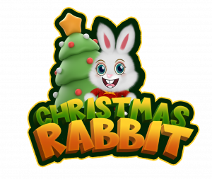 Christmas Rabbit Logo